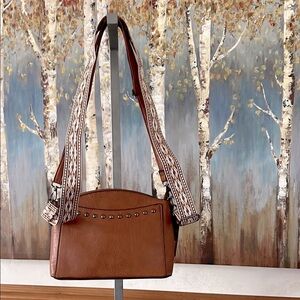 Sam & Hadley Cognac Bag